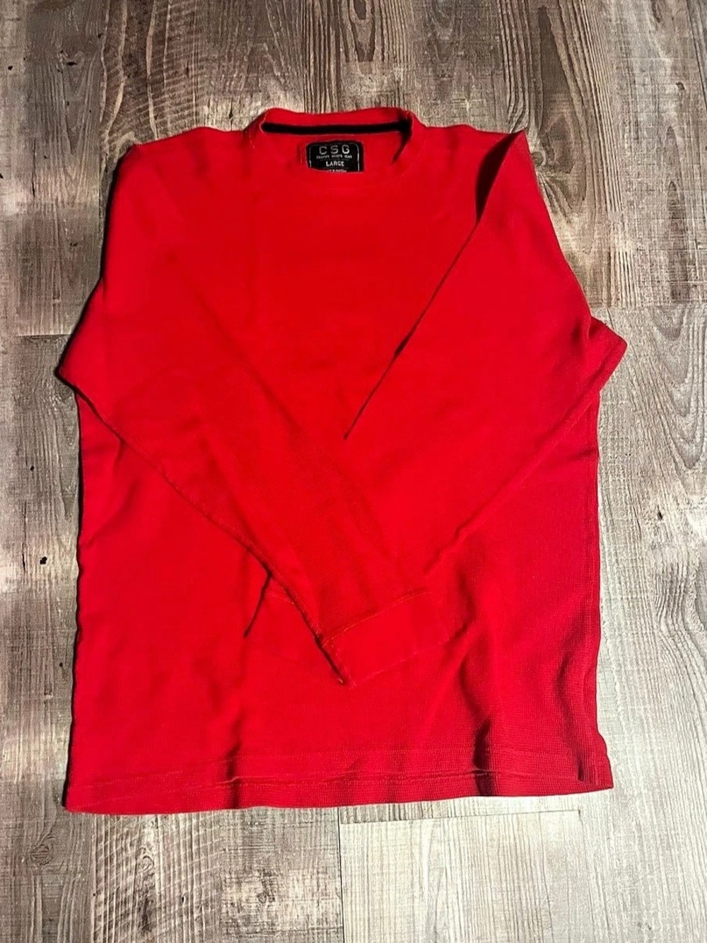 GSG Men's Red Athletic Tee Size Large